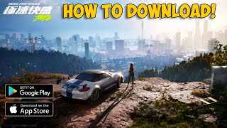 HOW TO DOWNLOAD AND PLAY NEED FOR SPEED MOBILE ASSEMBLE ON ANDROID AND iOS  NFS MOBILE  極速快感：集結 [upl. by Anaerda]