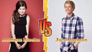 Jace Norman VS Addison Riecke Nora Thunderman Transformation ★ From Baby To 2024 [upl. by Efioa]