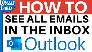 How to see all my emails in Outlook inbox MicrosoftOutlook [upl. by Ynej993]