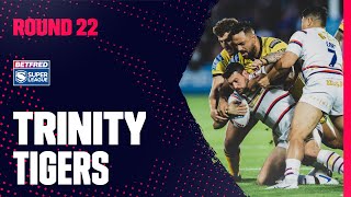 Highlights  Wakefield Trinity v Castleford Tigers Round 22 2023 Betfred Super League [upl. by Suiravat]