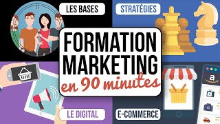 Formation marketing  cours marketing complet gratuit tuto marketing [upl. by Anahsek]