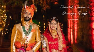 Royal Rajput Wedding Cinematic Highlight  Chanchal Kanwar amp Dhananjay Singh  Chitra Chaukhat [upl. by Smailliw]