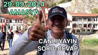 CANLI PAZAR SOHBETİ AMASYA 29092024 SORU CEVAP [upl. by Leese]