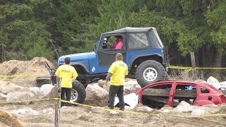 Random Footage and Parade Lineup 2011 Blessing of the Jeeps Mesick Michigan [upl. by Rustin]