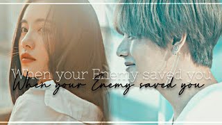 Taehyung oneshot When your Enemy saved you • Enemies • [upl. by Gellman]