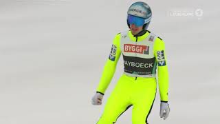 Skifliegen Vikersund 2017 Michael Hayboeck 2415m FULL HD [upl. by Nesila]