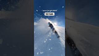 Epic powder day 🤯😱❄️❄️ snowboarding wintersports [upl. by Elsworth]