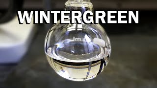 Making Wintergreen a minty odor and flavoring [upl. by Ahsinrac875]