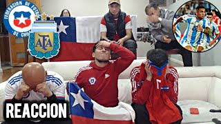 Argentina 10 Chile l Reacción de Chilenos l Copa América 2024 [upl. by Drahsar]