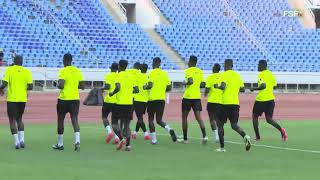 Match MalawiSénégal  première séance dentraînement des Lions au Bingu national stadium [upl. by Akeimat]