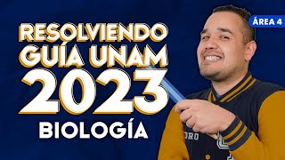 Guía UNAM 2023 Área 4 Biología [upl. by Einahpad]