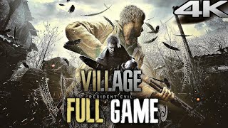 RESIDENT EVIL 8 VILLAGE Gameplay Walkthrough FULL GAME 4K 60FPS RTX No Commentary [upl. by Aromas]