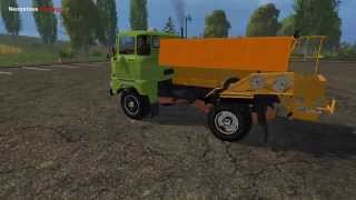 Farming Simulator 15  IFA W50 Fertilizer Mod [upl. by Landri]