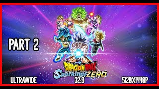 Goku Story  More Saiyan Saga option  DB Sparking Zero Part 2 Ultrawide Playthrough Unedited 329 [upl. by Sirtimed]