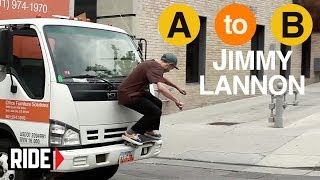 Jimmy Lannon Skates Salt Lake City  A to B [upl. by Nwahsad]