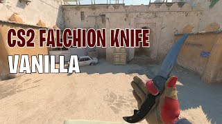 Falchion Knife Vanilla  CS2 Skin Showcase 94 [upl. by Eceinaj734]