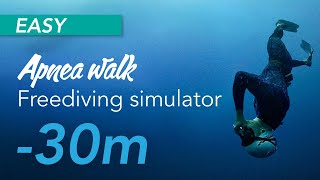 Apnea walk  Freediving simulator 30m [upl. by Annaliese]