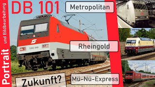 DB 101 Technik Einsatz und Verschrottung  und eine 101AboÖBBDesignstudie Bearbeitung 25 [upl. by Jemima732]