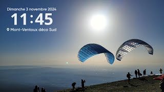 Parapente Mont Ventoux  3 novembre 2024 [upl. by Boswall]