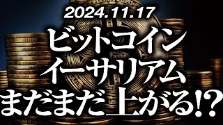 ビットコイン・イーサリアムまだまだ上がる！？［20241117］【仮想通貨・BTC・ETH・FX】※2倍速推奨 [upl. by Whelan5]