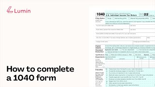 How to fill out and complete tax form 1040  Tax 2024 [upl. by Lagiba21]