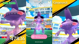 Live Genesect Raids  Pokemon Go  Yagnik009 [upl. by Gaskins550]