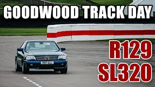 GOODWOOD TRACK DAY  R129 SL320 [upl. by Einnaf565]