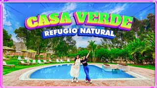 CASA VERDE BUNGALOWS un paraíso ecológico a 1 hora de Lima 🏠🦋🌳 TRAVELERAS en MALA [upl. by Vezza]