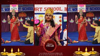 Special Assembly on Diwali  St Montfort school Bhopal [upl. by Auqinimod]