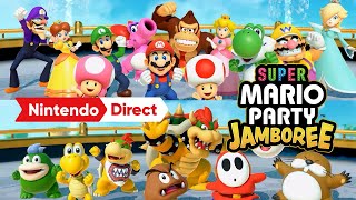 Super Mario Party Jamboree – Announcement Trailer – Nintendo Switch [upl. by Macdougall]