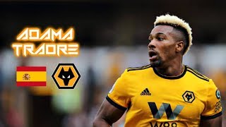 Adama Traorè 20182019  Pure Speed  Unbelievable Runs Skills amp Goals  Wolverhampton [upl. by Parette316]