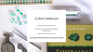 Curso esmeraldas aguamarinas heliodoros morganitas todos los Berilos [upl. by Lorsung]