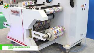 Label Expo India 2024 Printing Automation Systems  BALDWIN [upl. by Collbaith]