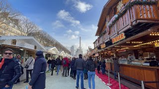 🇫🇷 Tuileries Garden Christmas Market La Magie de Noël  2023 Walking Tour 4K 60fps [upl. by Lunsford67]