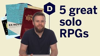 Top 5 best solo tabletop RPGs that are great to play alone [upl. by Genia]