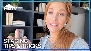 BEST Staging Tips amp Tricks  HGTV [upl. by Gusti585]