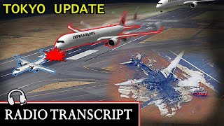 Haneda Accident  New Audio  Transcript on Japan Airlines Crash [upl. by Zzahc]