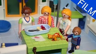 Playmobil Film deutsch IN DER TIERKLINIK [upl. by Ahsika]