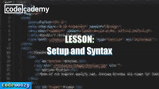 Setup and Syntax  Learn CSS  Codecademy Walkthrough [upl. by Keithley703]