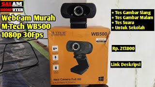 MTech WB500 Webcam Murah  Unboxing Review [upl. by Schwenk]