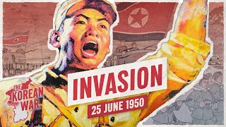 The Korean War Week 001  The Korean War Begins  June 25 1950 [upl. by Kilby]