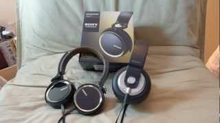 Sony MDRXB600 vs MDRXB500 Extra Bass headphones review [upl. by Artiek565]