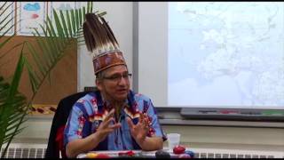 The battle of Maple Island Chief Dean Sayers talks to students [upl. by Linneman830]