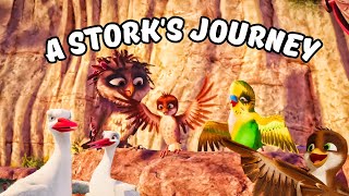 A Storks Journey  Richard The Stork  Movie Explanation in HindiUrdu  Movie Explained [upl. by Eiderf77]