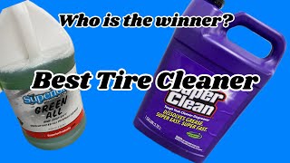 What is the best tire cleaner Green All or Super Clean [upl. by Anitnegra447]