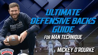 Ultimate Defensive Backs Guide for Man Technique [upl. by Animlehliw]