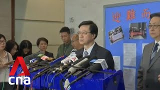 John Lee announces intention to run in Hong Kongs upcoming leadership polls [upl. by Hanala212]