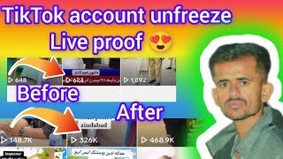 How to unfreeze tiktok account  TikTok account unfreeze  TikTok account [upl. by Idner]