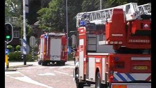 Brandweer Velsen prio 1 vanaf Kazerne VelsenZuid [upl. by Juan52]