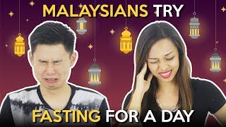 Malaysians Try Fasting For A Day [upl. by Chaves243]